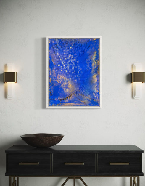Fireflies | Framed Giclee Print on Canvas